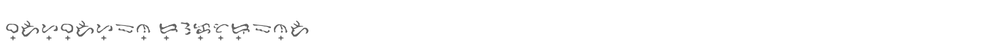 Sample characters Baybayin Doctrina Font